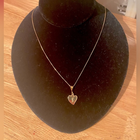 Yves Saint Laurent Jewelry - YSL 💛Charm/Pendant Authentic stamped *Gold heart